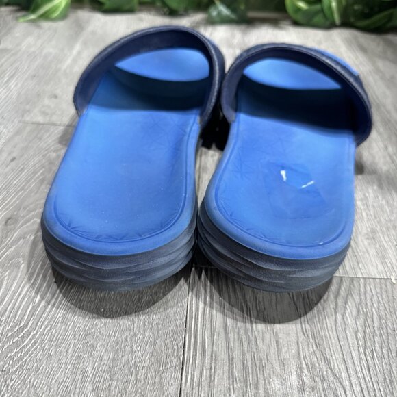 Nike Benassi Solarsoft Men\'s Size 10 Slides Sandals Midnight Navy 705474-440